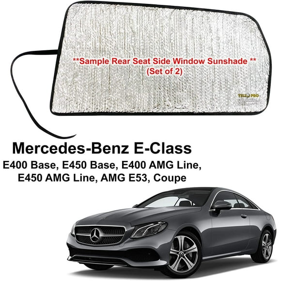 Details about   For 2009-2016 Mercedes E w212 Side&Rear Window Black Custom Fit Sun Shade